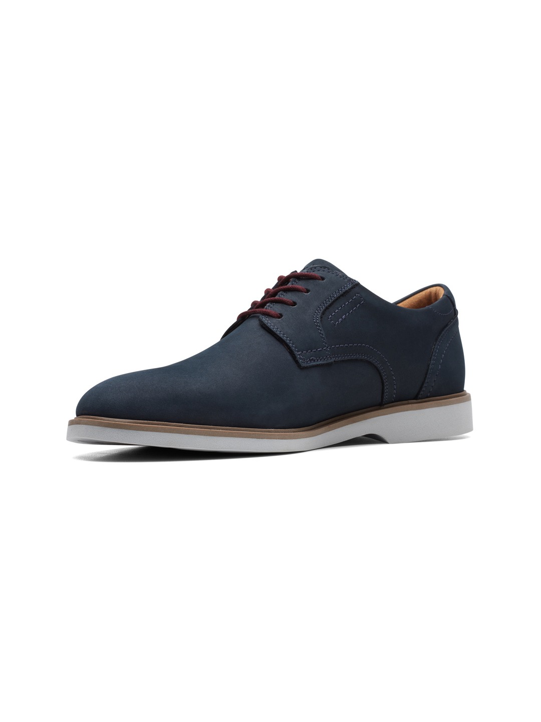 CLARKS NAVY MEN MALWOOD FORMAL LACE-UPS SHOES
