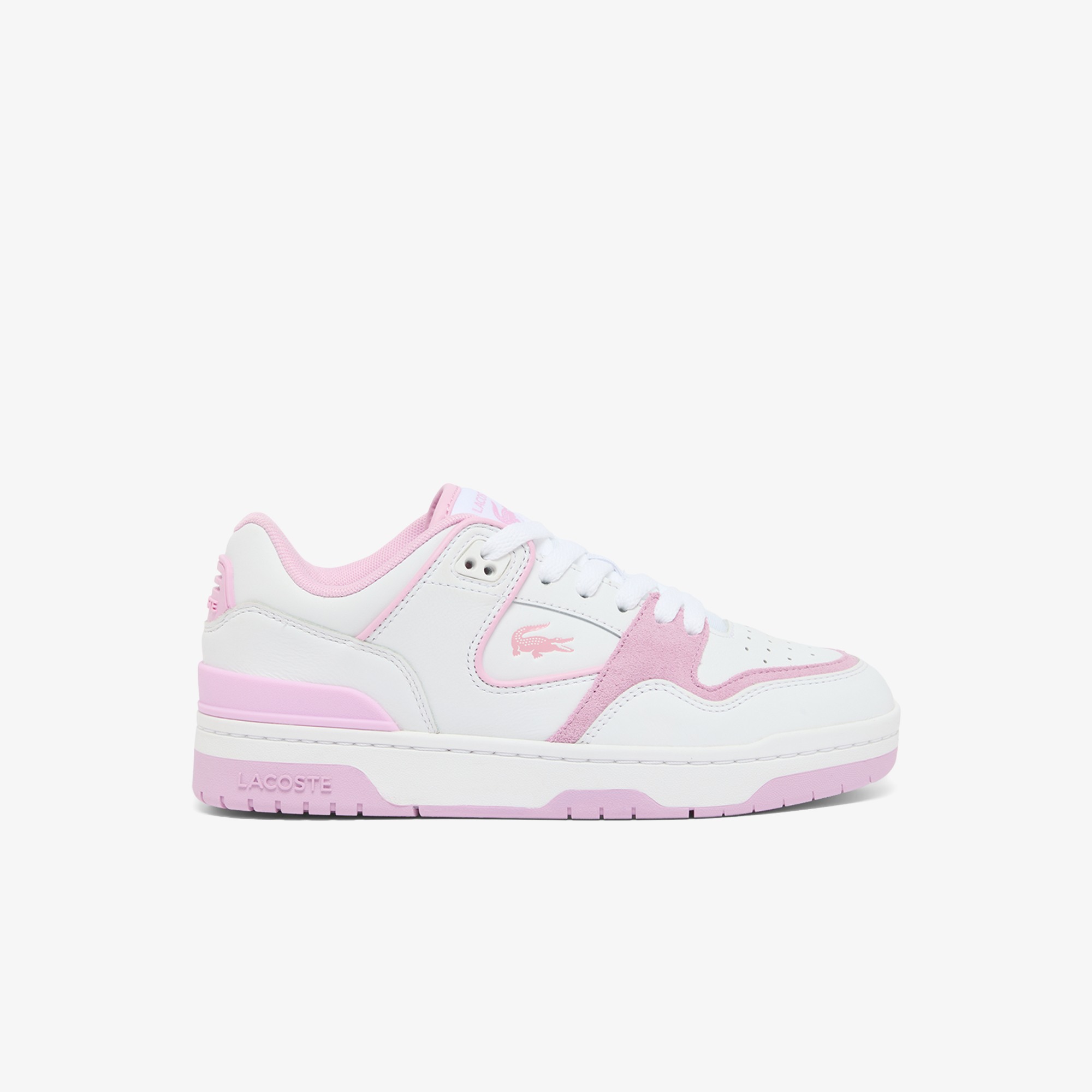 Women's Courtcage Set Leather Sneakers