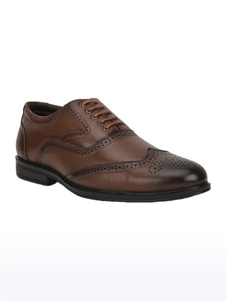 Fortune by Liberty HOL-125E Tan Formal Shoes for Men