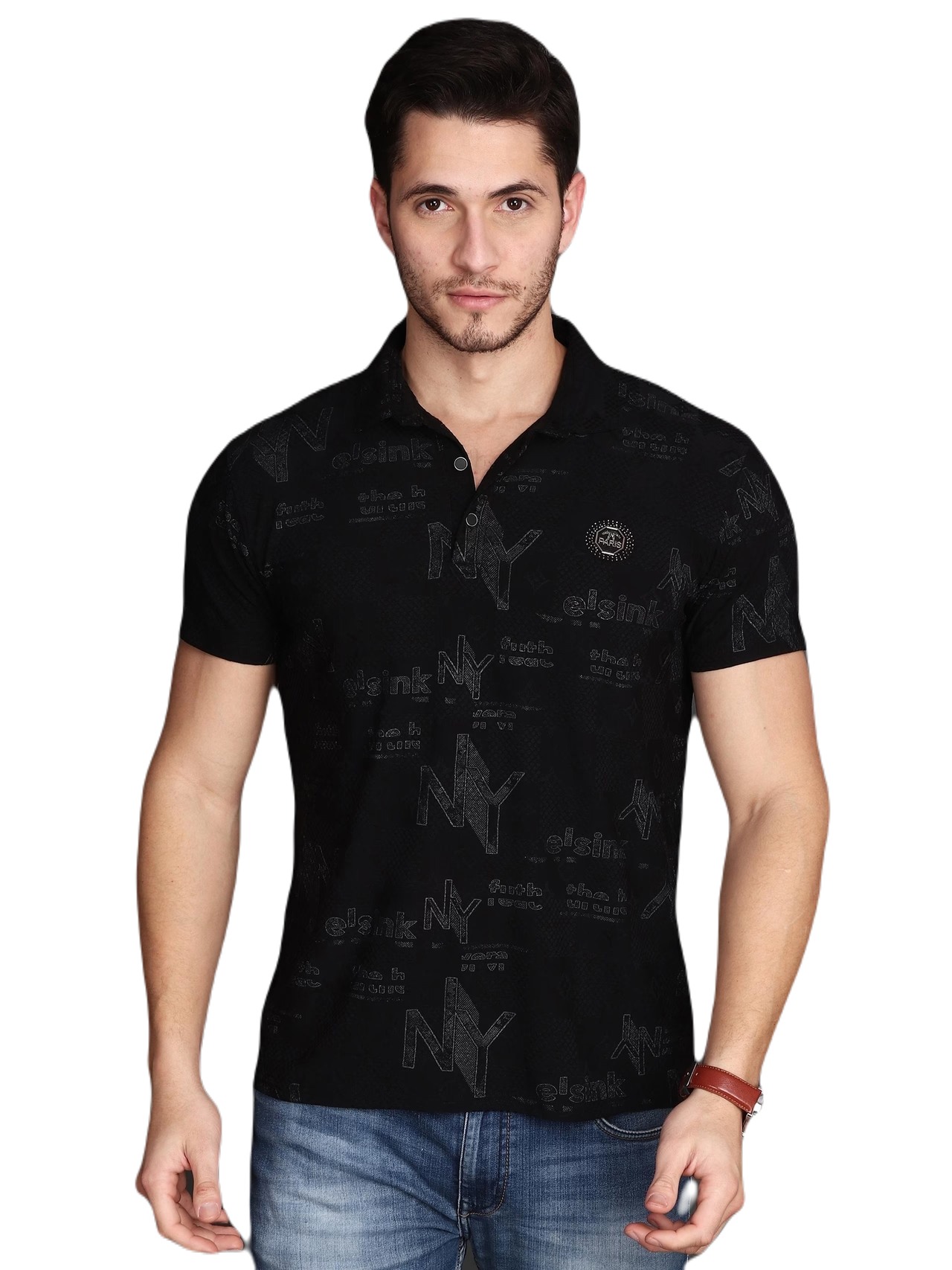 Albion Mens Black T-Shirt