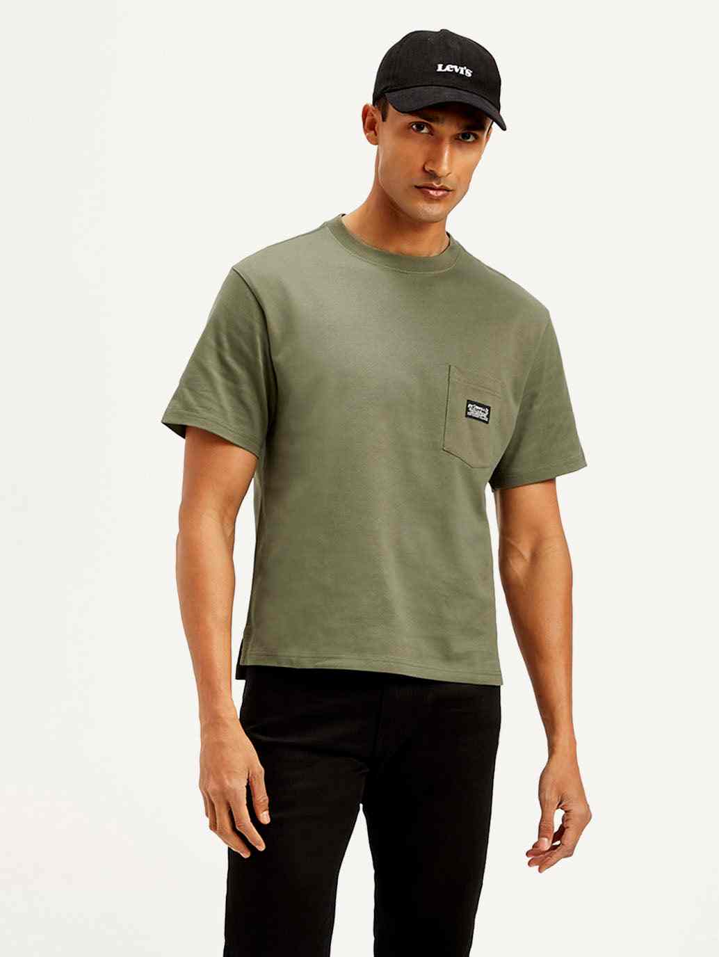 LEVIS MENS T-SHIRT H/S A5390-0022 GREEN