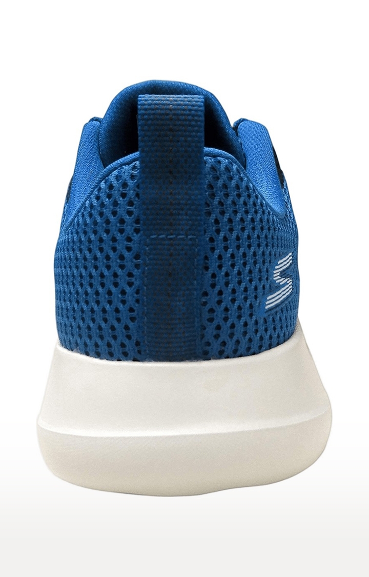 Skechers | Skechers Men's Go Walk Max-Effort Blue/Black/White Running Shoes 2