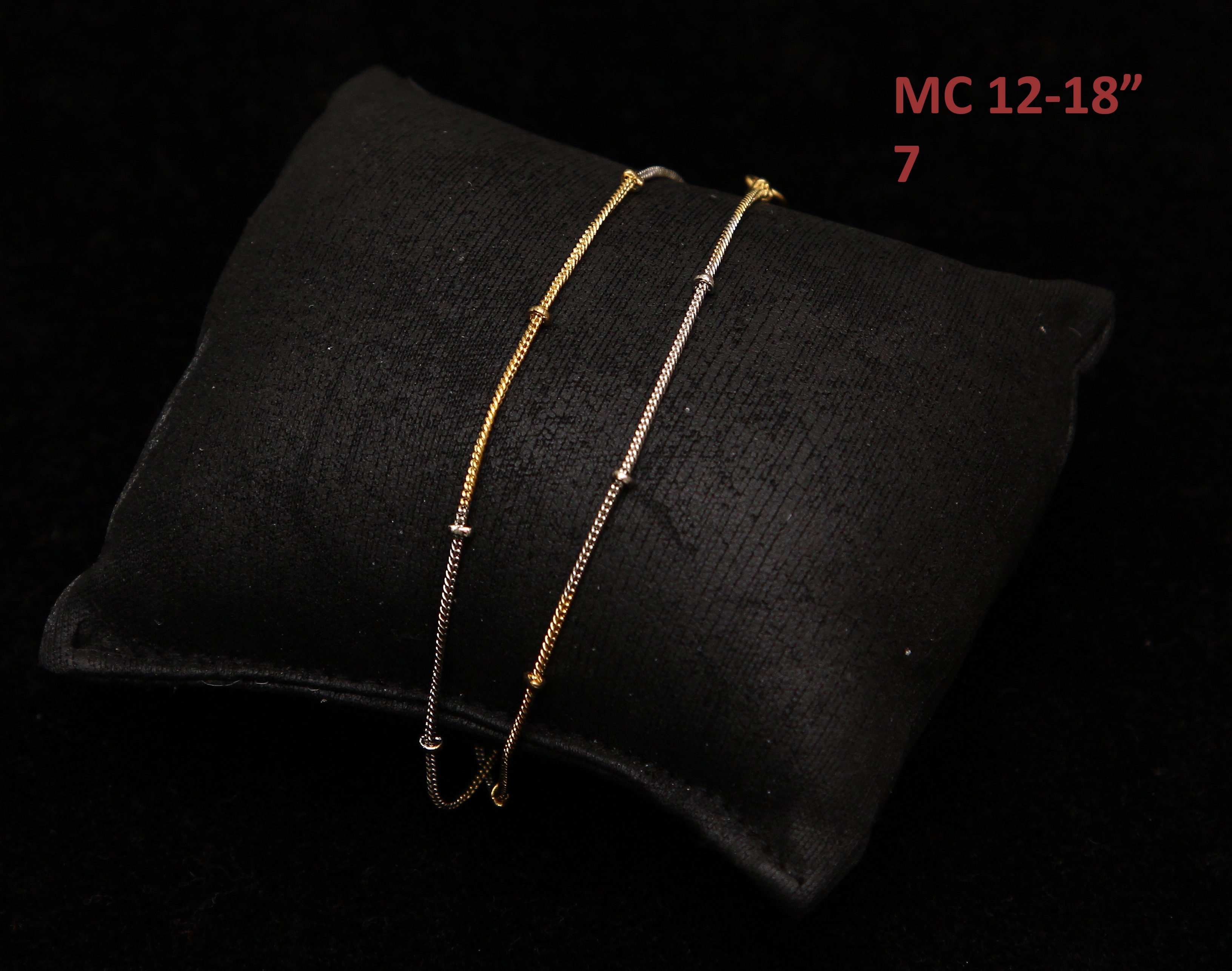 55Carat | Beautiful Attractive Brass Pendant Necklace Chain For Women, Girls And Ladies Italian Design Modern Fashion Jewellery Mc-12-18"-Gj Size-18" 0