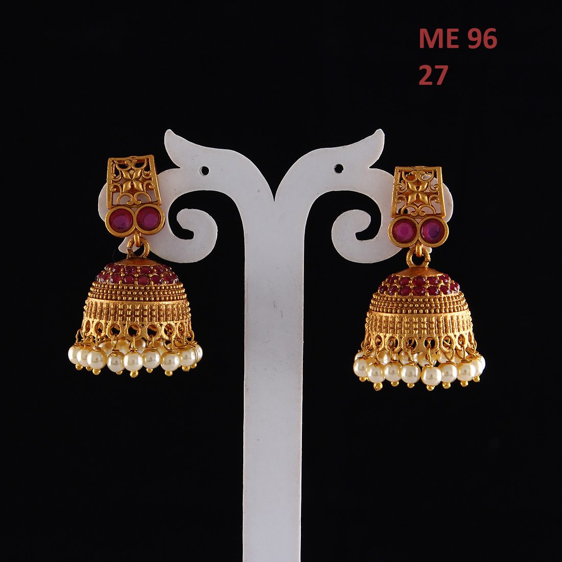 Modern Looking Dangle & Drop Earrings Gold Plated Kundan, Pearl Kundan, Pearl For Women Girls Ladies