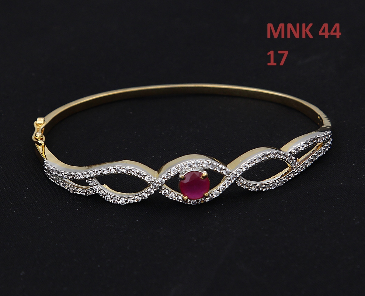 Pink Sapphire & Diamond Bangle Bracelet - KGB169PS – Jack Kelége | Diamond  Engagement Rings, Wedding Rings, and Fine Jewelry