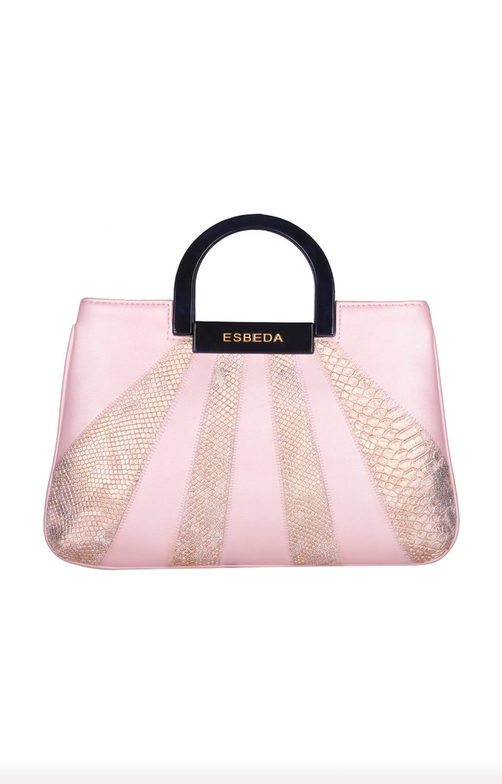 ESBEDA | Pink Solid Handbags 0