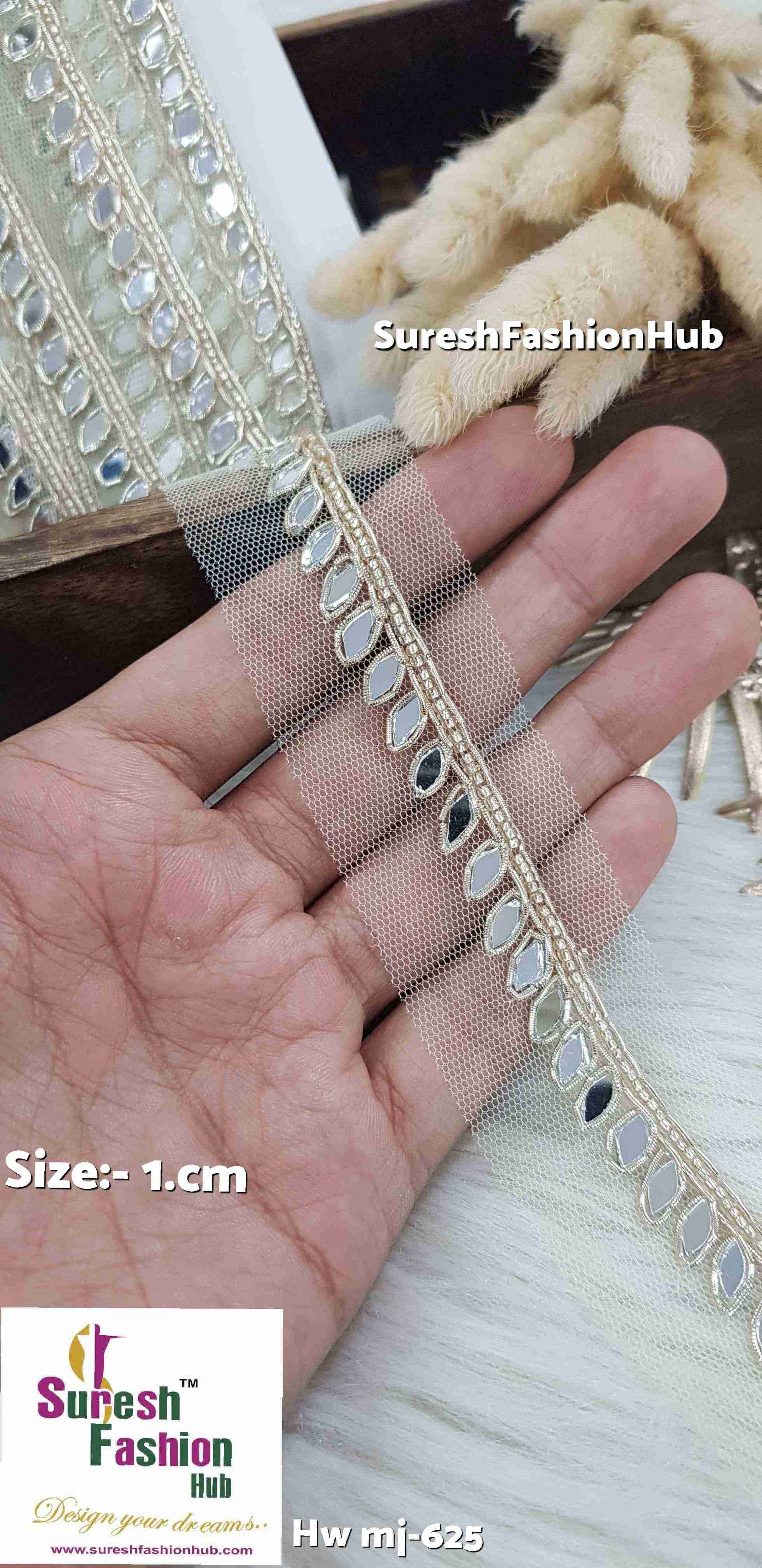 Beads and Zardosi Handmade Lace