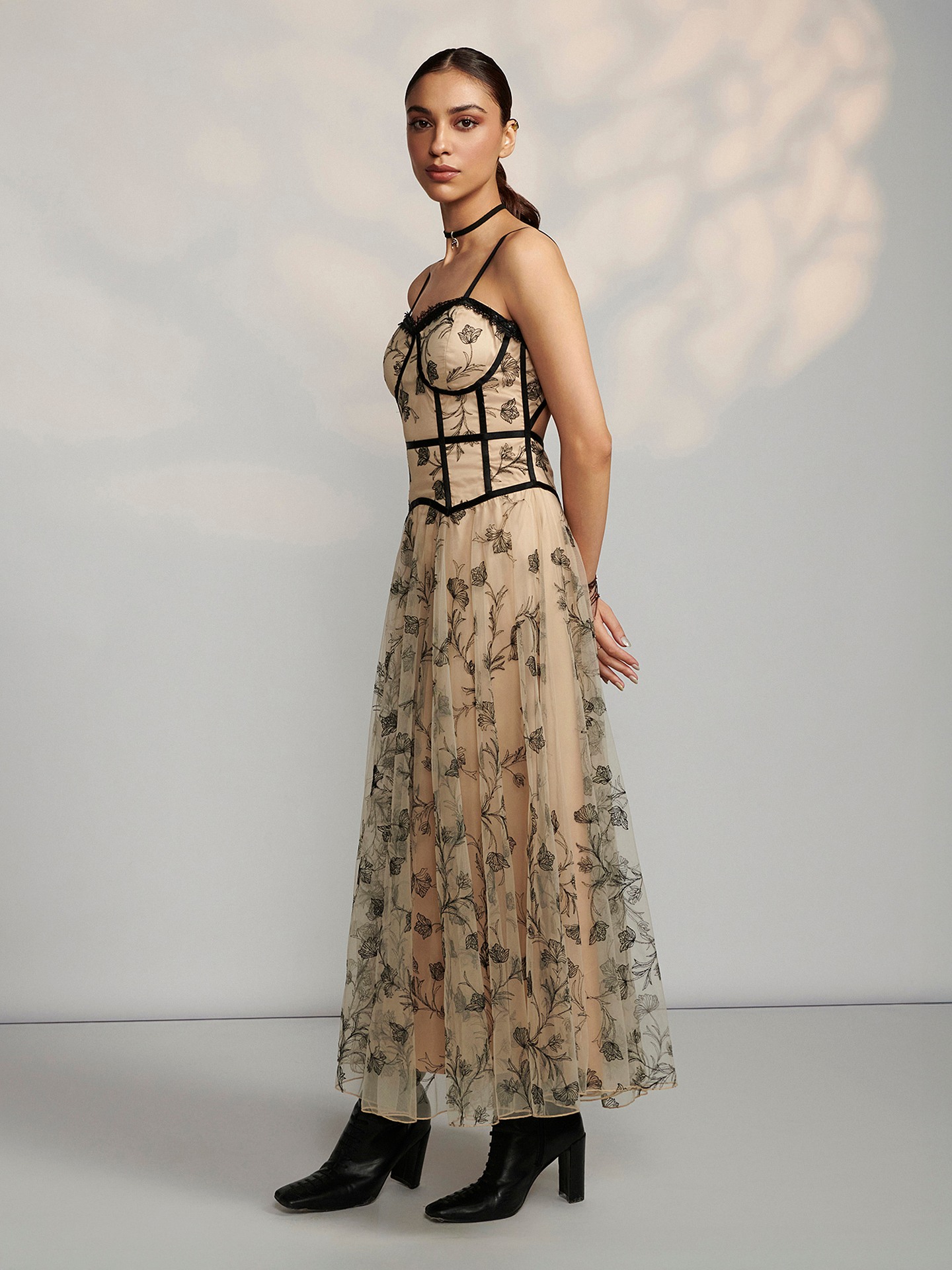 ECRU AVIANNA LONG DRESS