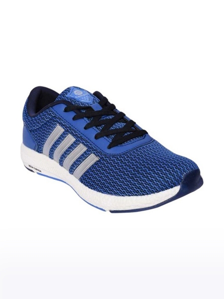 Campus Shoes | Men's Blue BATTLE X 11 Running Shoes 0