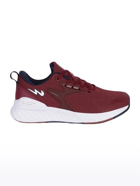Campus Shoes | Men's Red SIMON PRO Running Shoes 1
