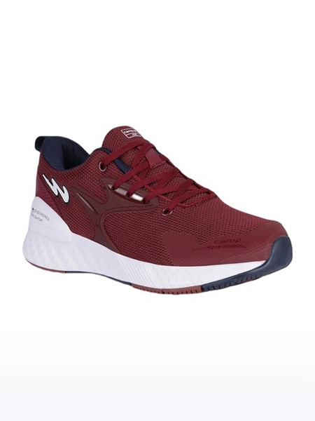 Campus Shoes | Men's Red SIMON PRO Running Shoes 0