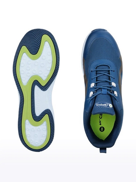 Campus Shoes | Men's Blue OMAX Running Shoes 3