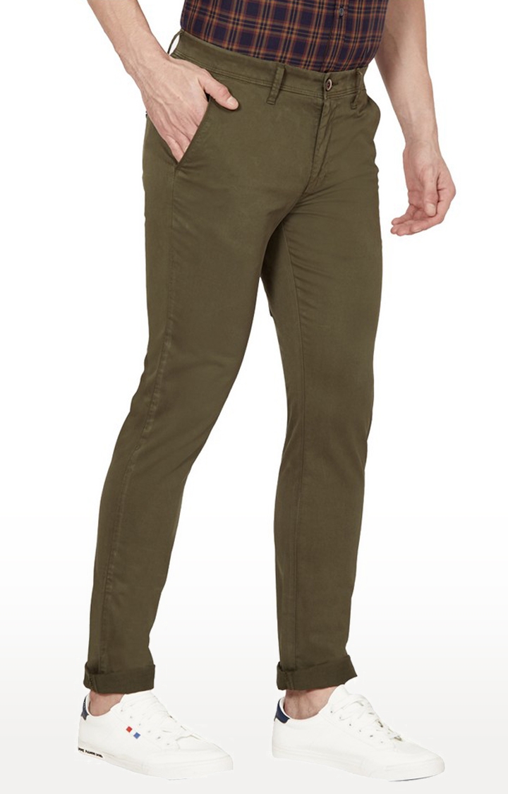 Buy Oxemberg Men's Cotton Blend Slim Fit Casual Trouser (Sand, 30/ H4920B)  at Amazon.in