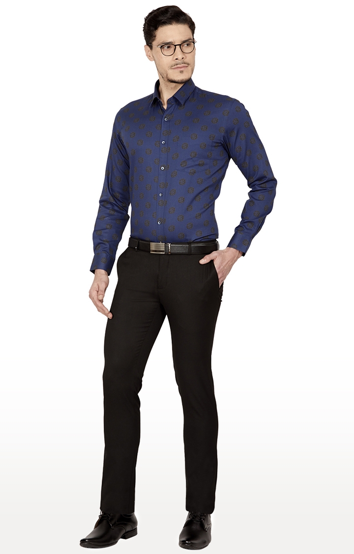 Buy Oxemberg Men's Terry Rayon Slim Fit Formal Trouser (Grey Melange, 32/  FN6116B) at Amazon.in