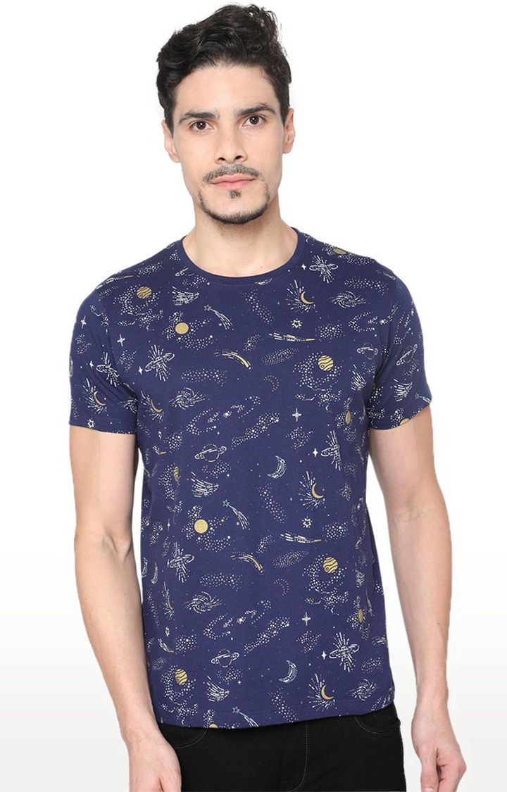 Oxemberg Men s Cotton Printed T Shirt