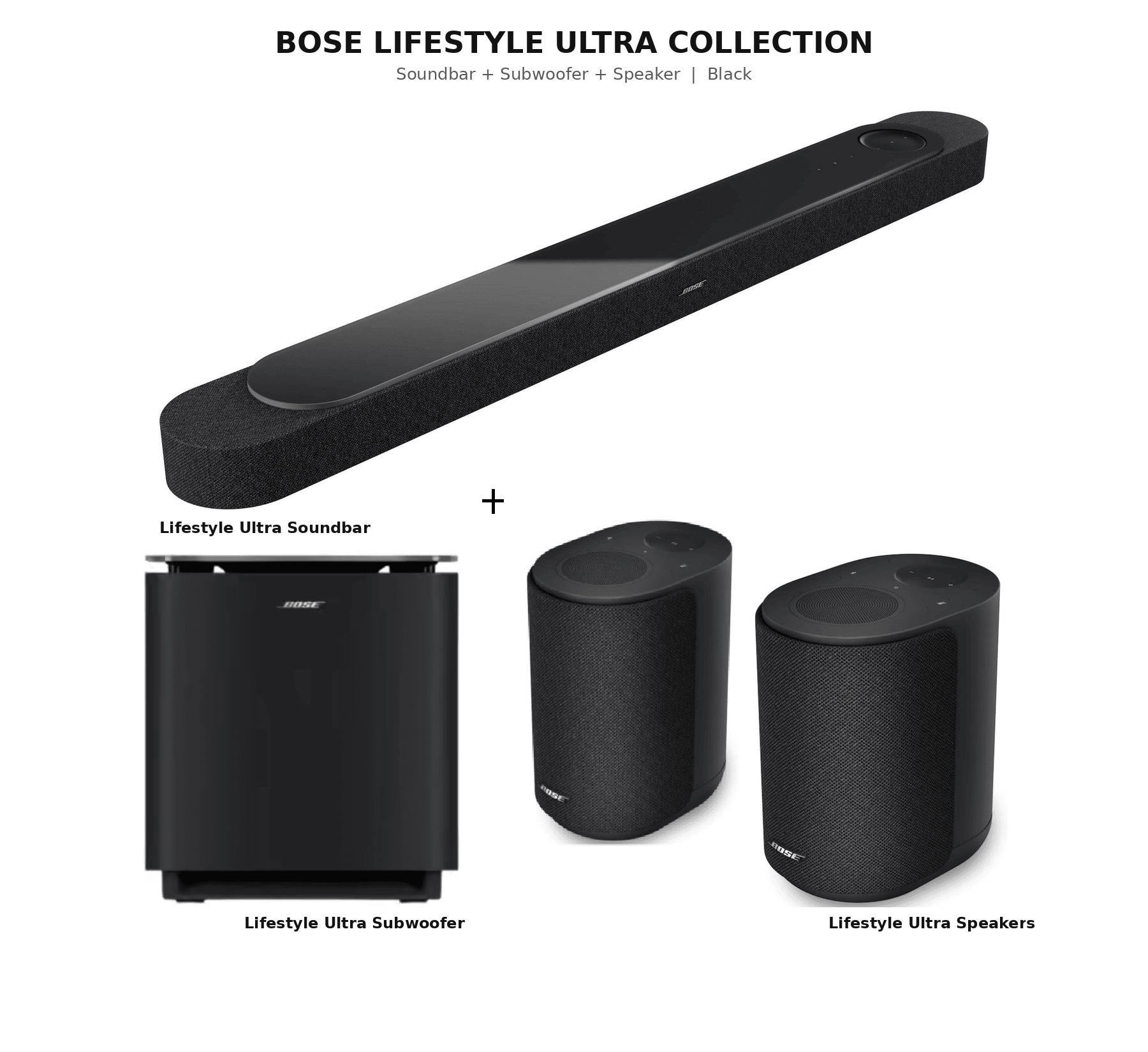 Bose Lifestyle Ultra Collection - Black