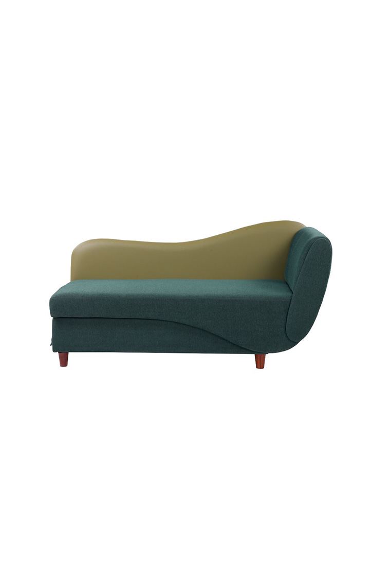 Viva Storage RHS Chaise Lounger Castle Green Colour