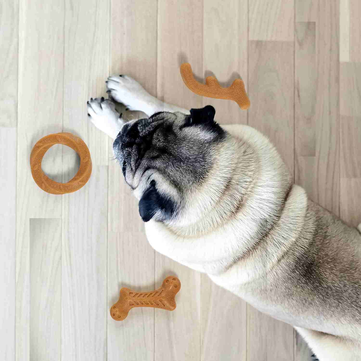 Barkbutler Fofos Wooden Stix Chew Toy for Dogs