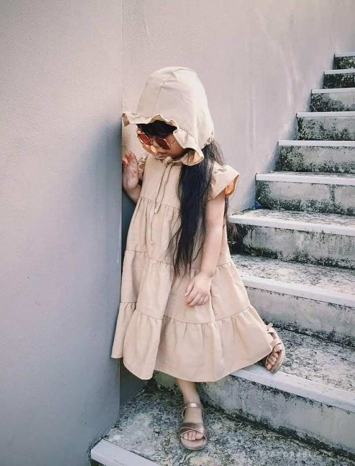 BEIGE DRESS