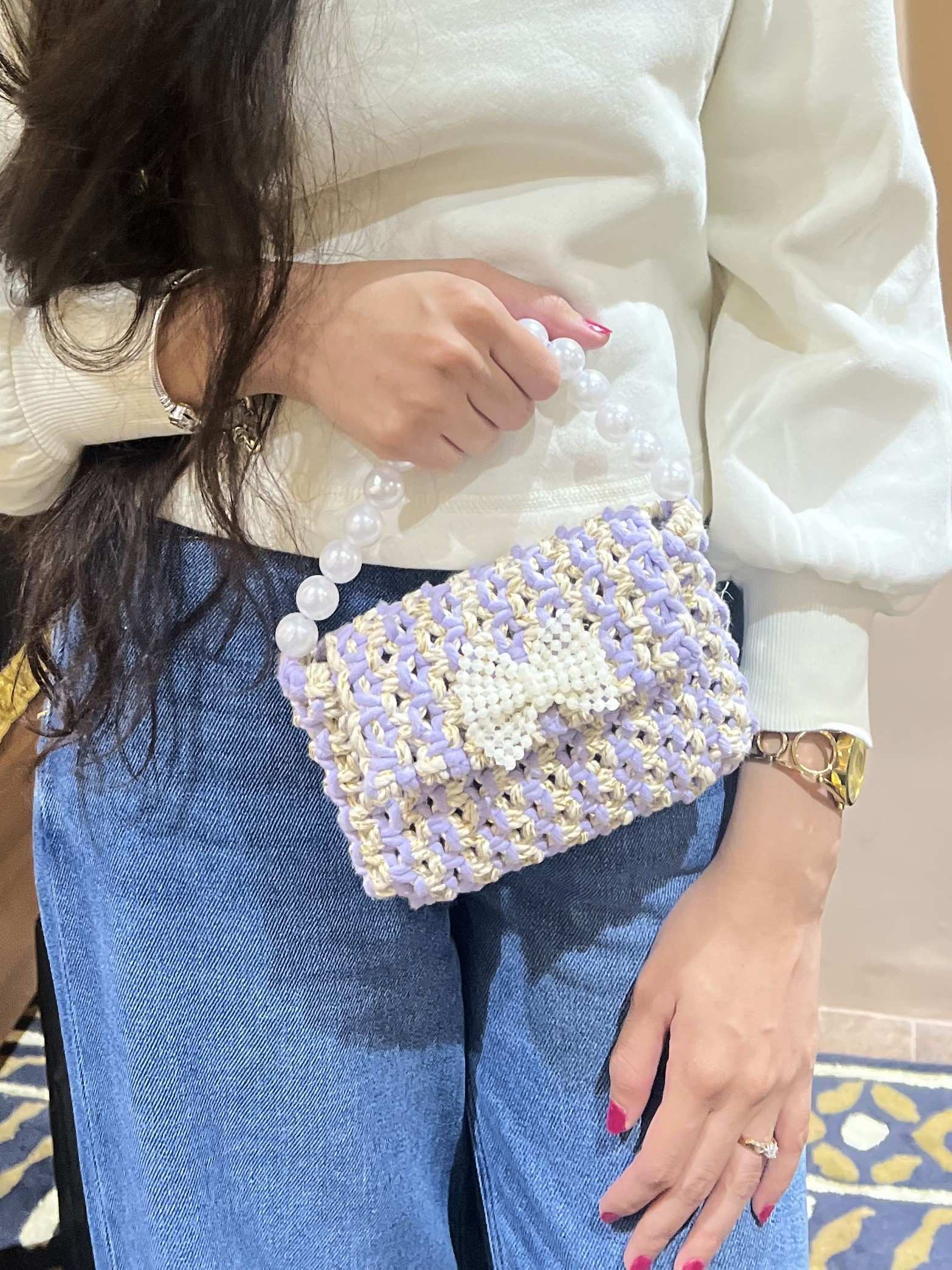 Macrame Mini Handbag