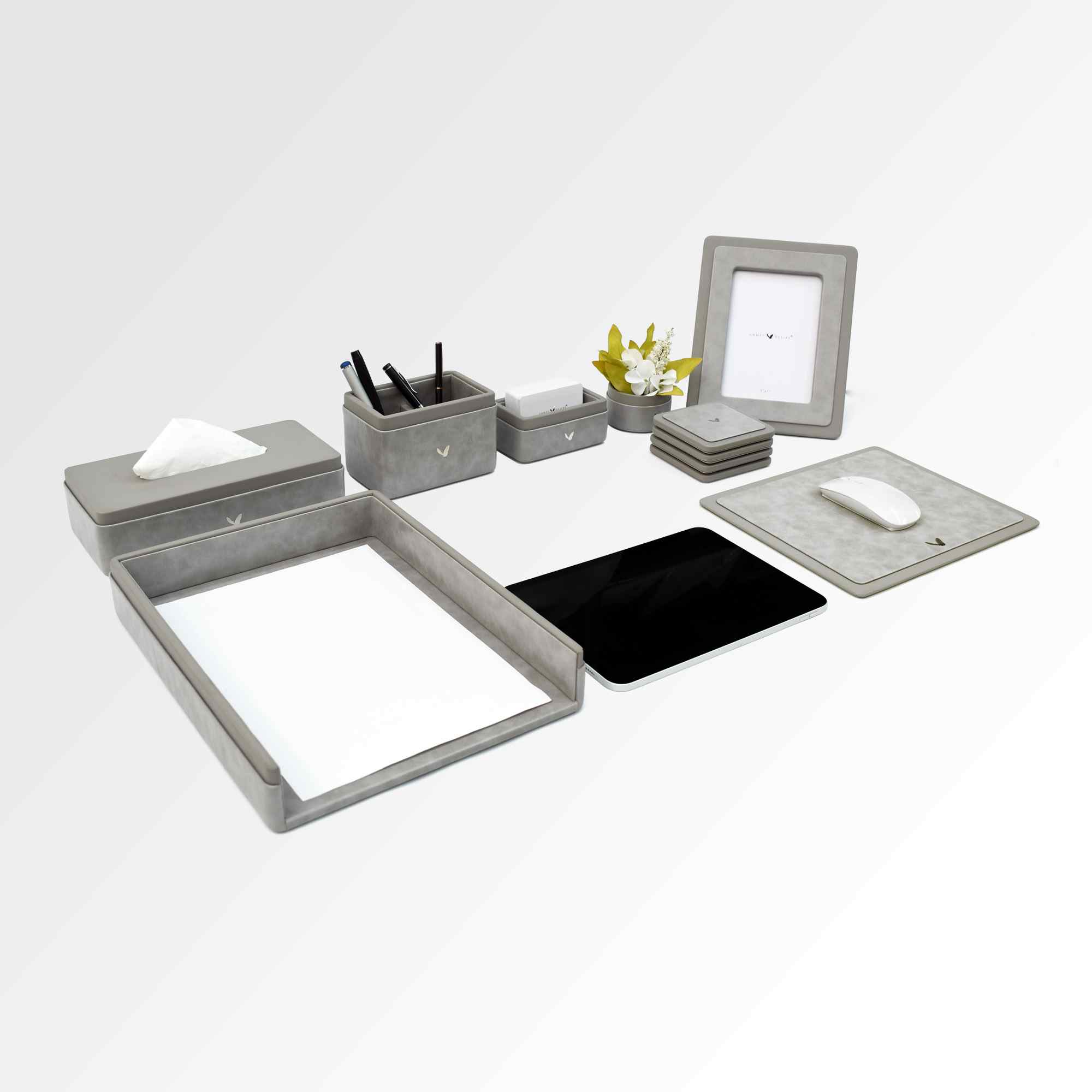 Desk Set | Light | SO8 | Moderno | Grey