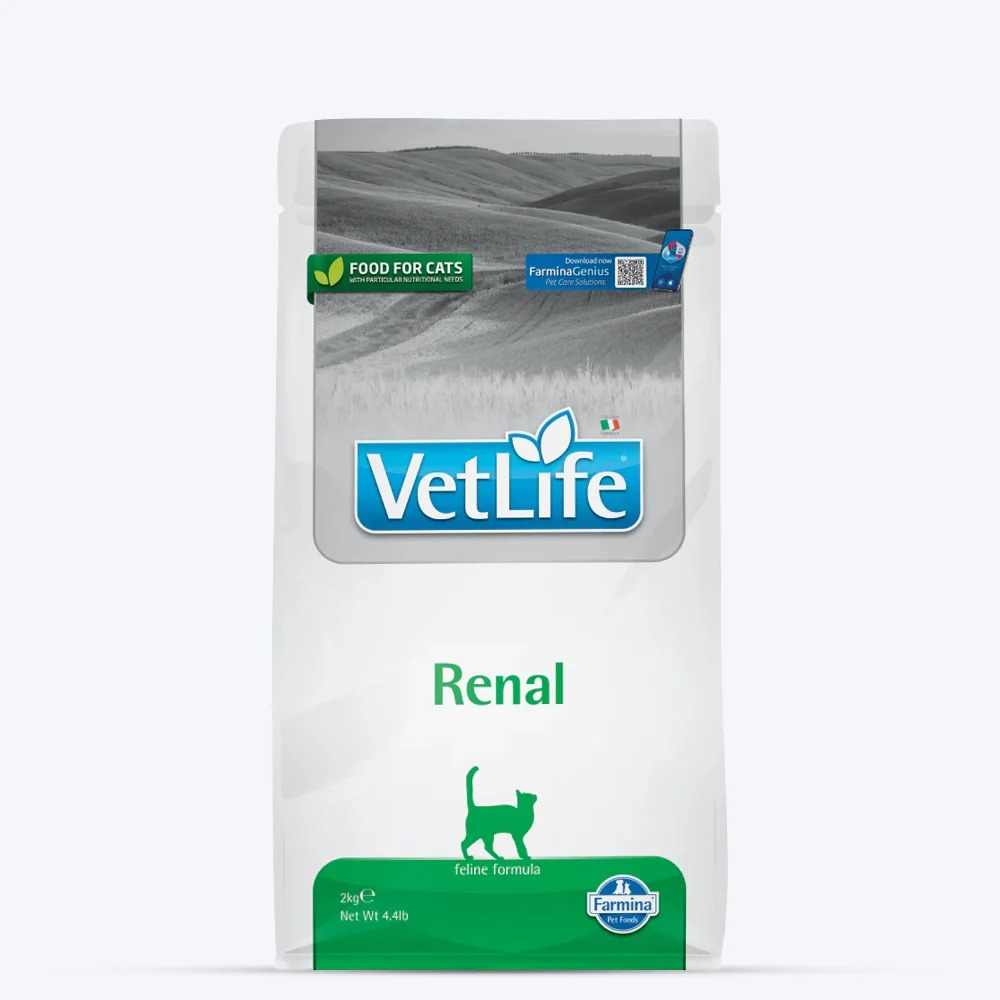 Farmina Vet Life Renal Dry Cat Food – 2 kg