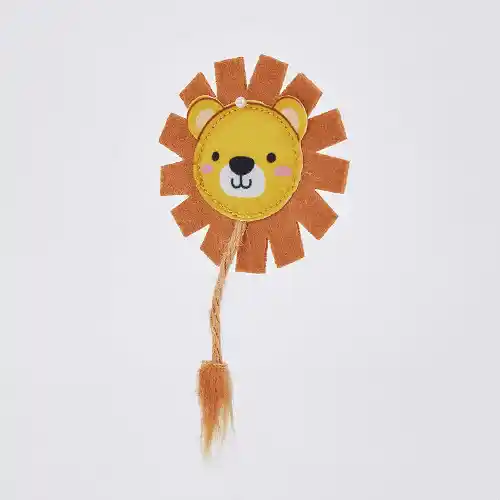 Barkbutler Fofos Interactive Catnip Chic Toy for Cats, Yellow Brown