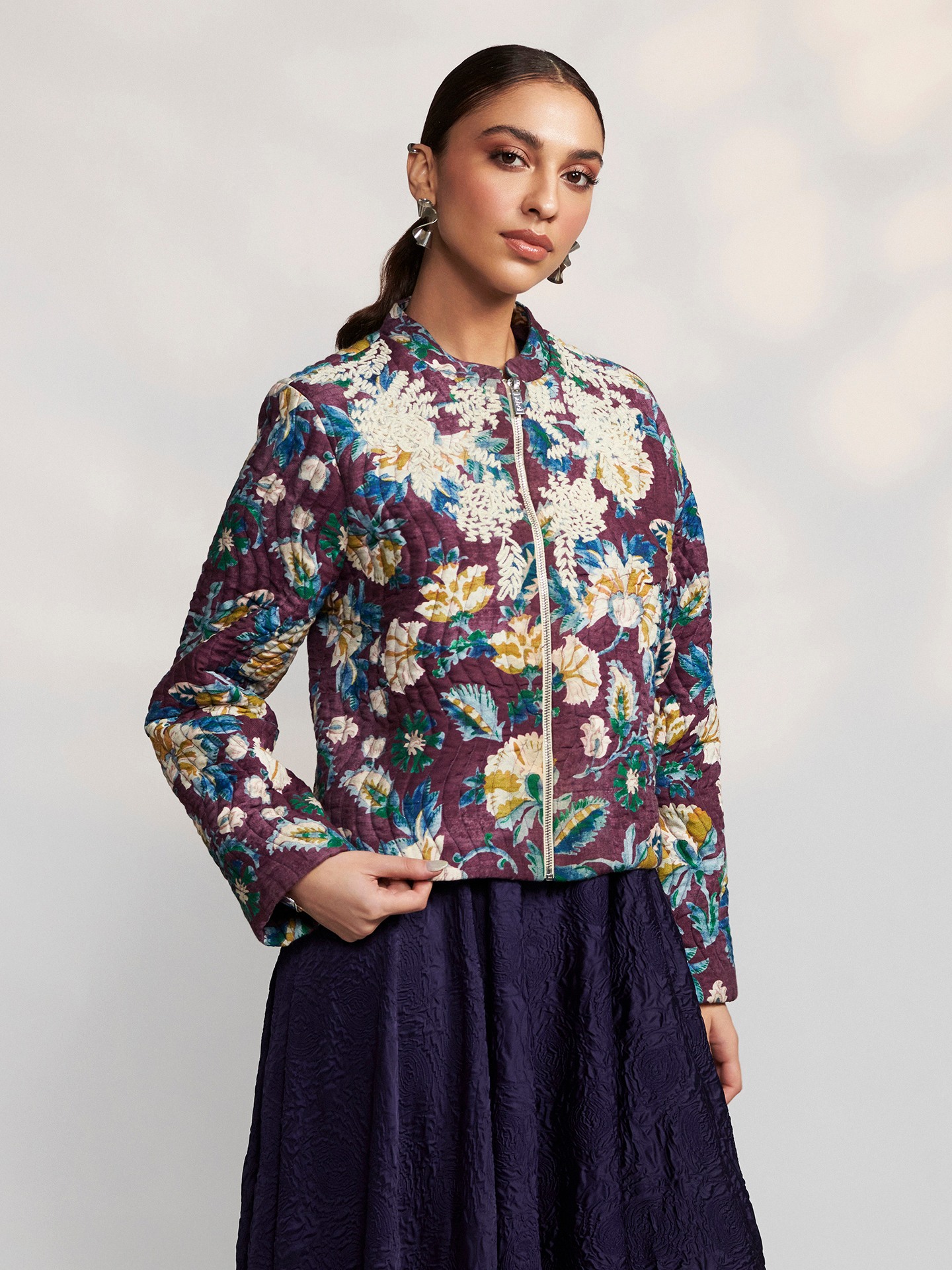 Burgundy Brigetta Jacket