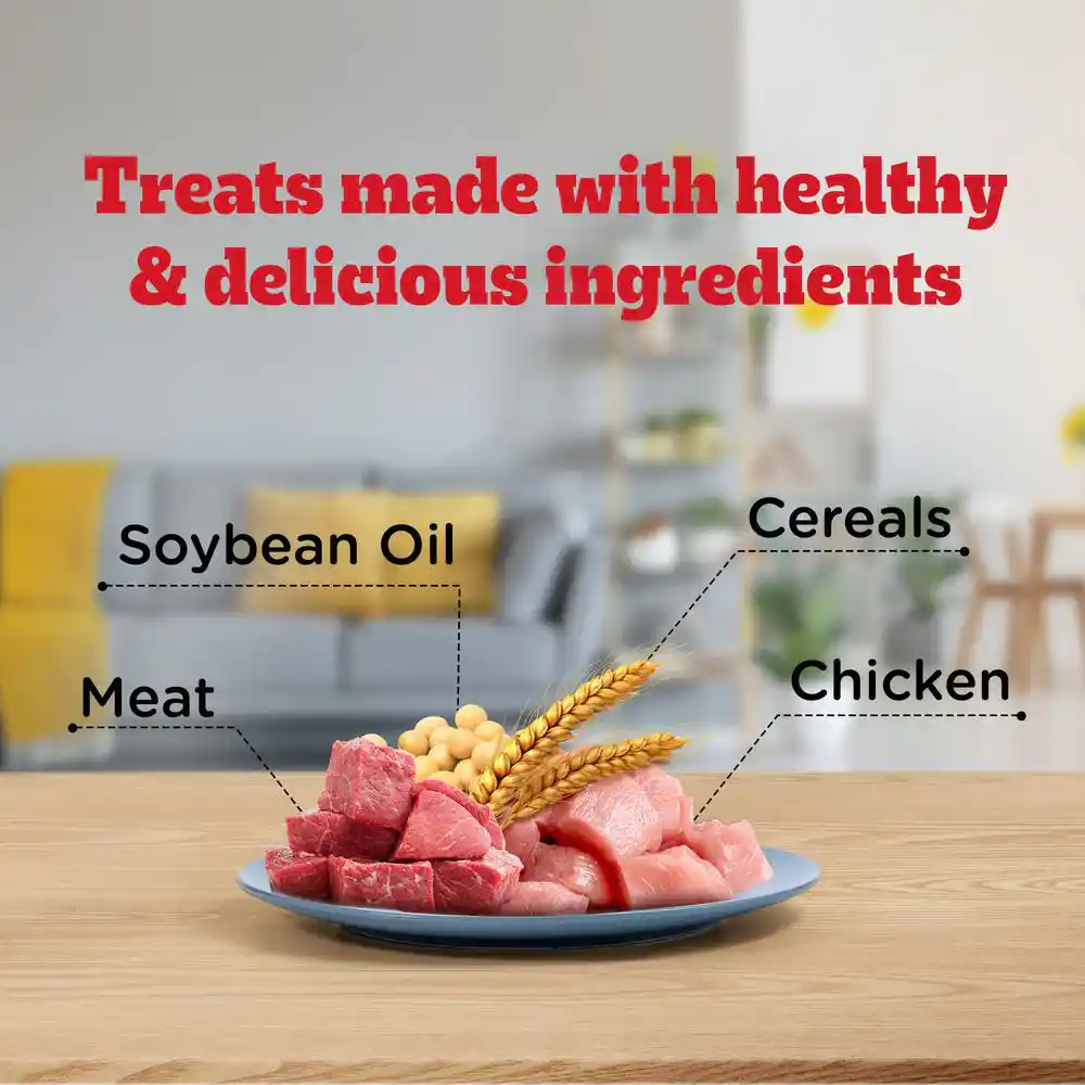 Pedigree Lamb Flavour (4+ Months) Biscrok Biscuits Jar Treats for Dogs