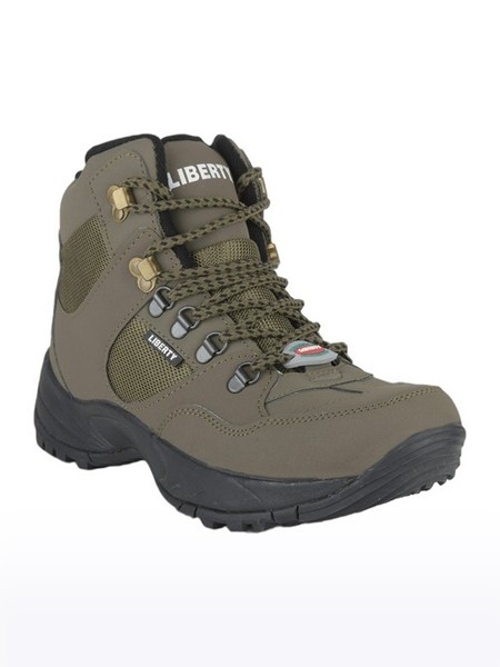 Men's Freedom PU Green Boots
