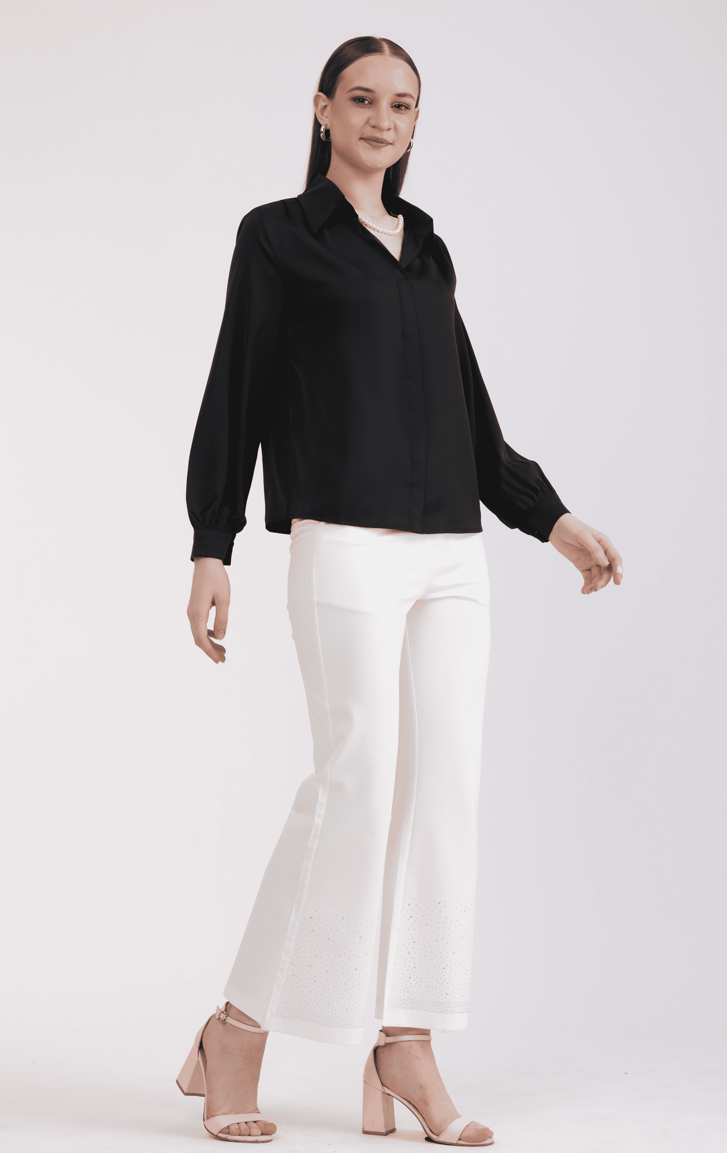 Albion Women Pink Blouson Top