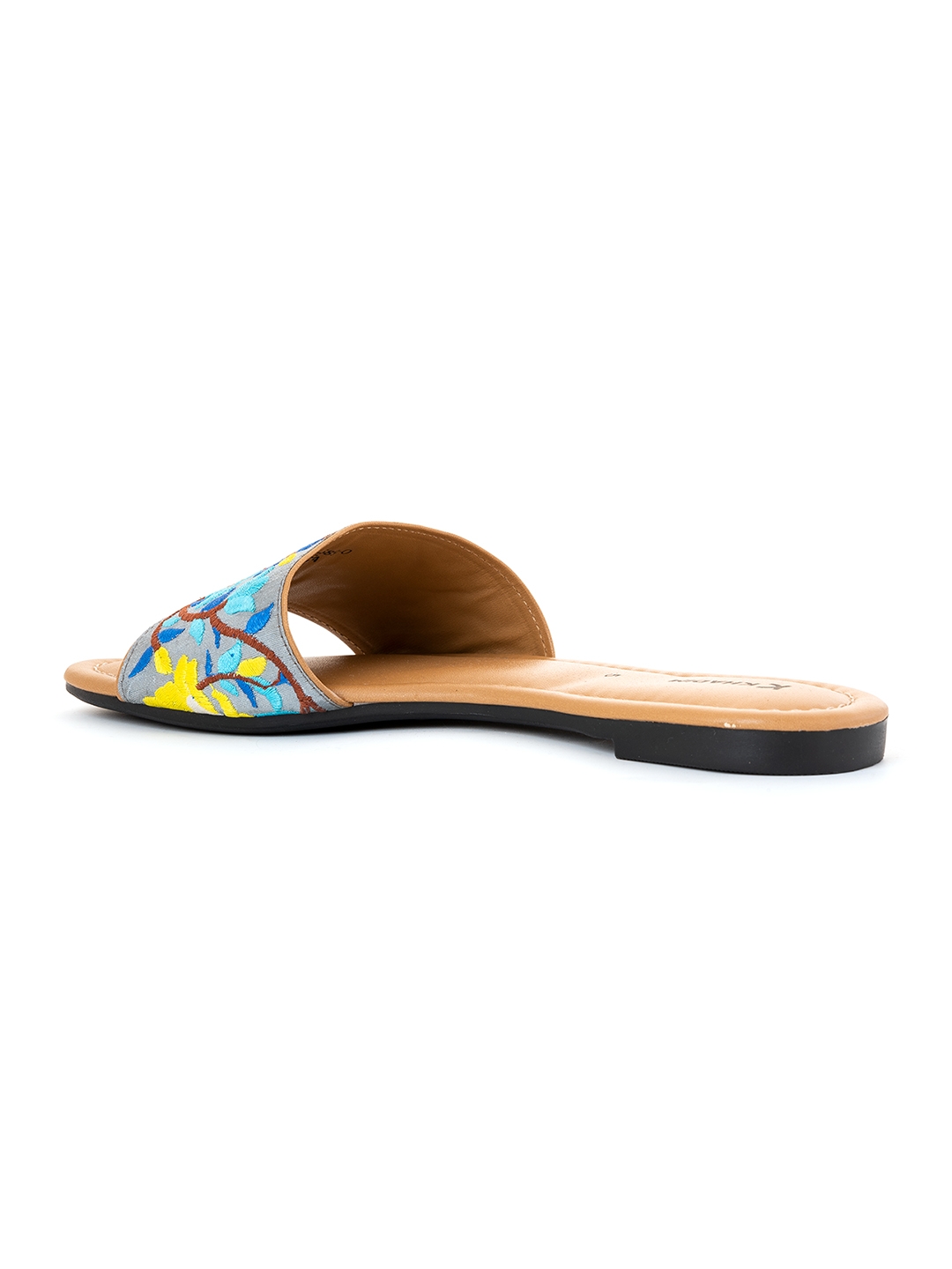 KHADIM Softouch Beige Platform Heel Slip On Sandal for Women (2661418)