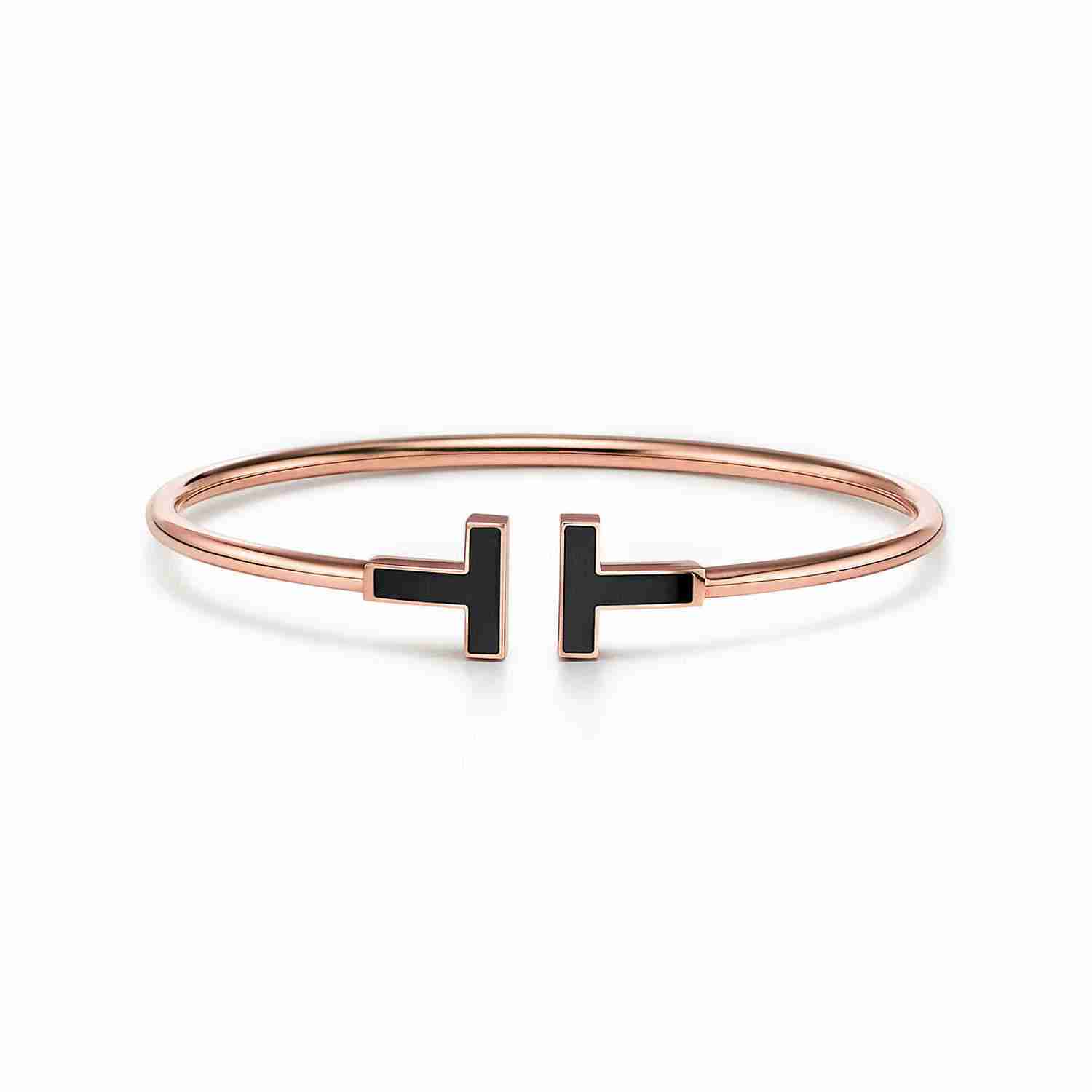 Tiffany T:Black Onyx Wire Bracelet