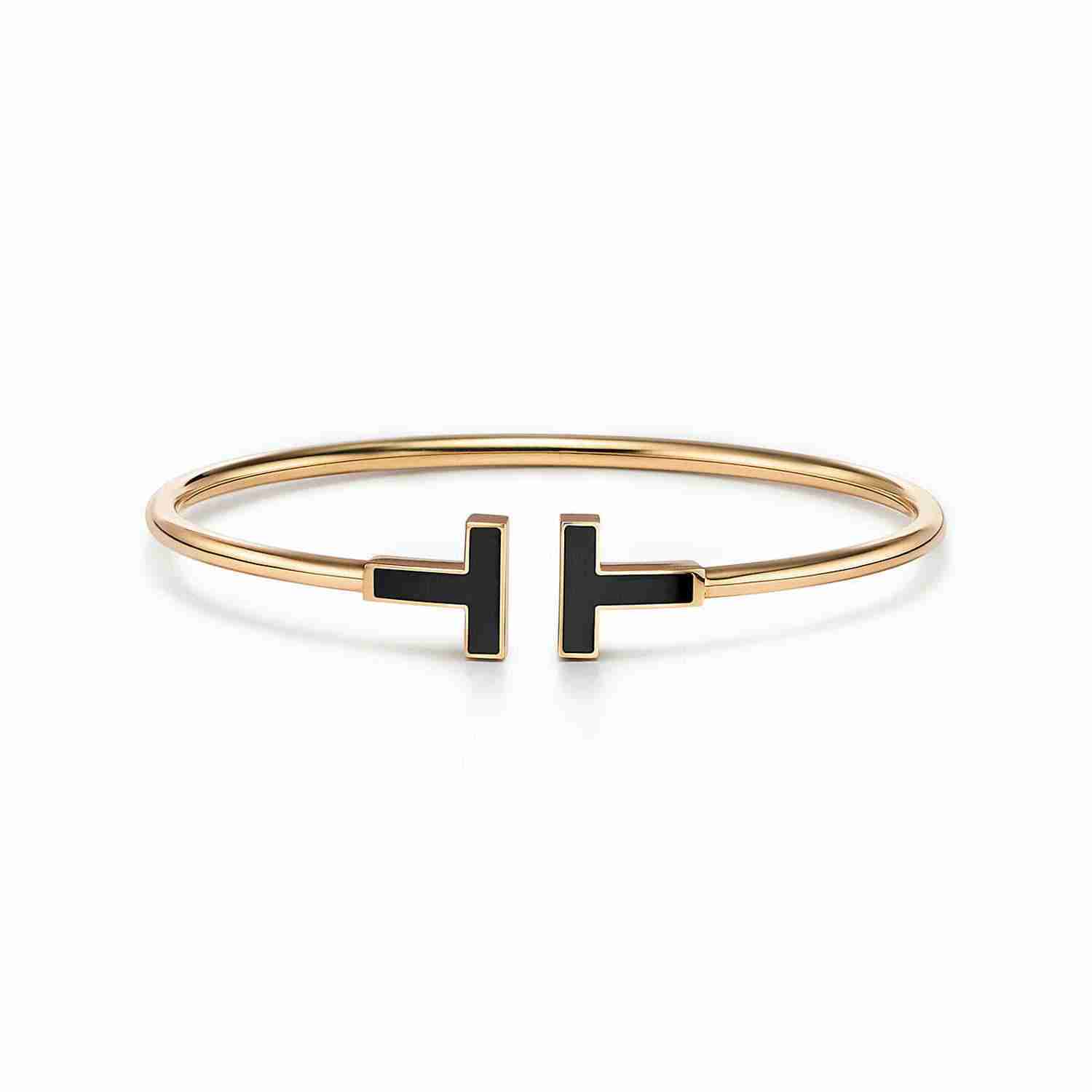 Tiffany T:Black Onyx Wire Bracelet