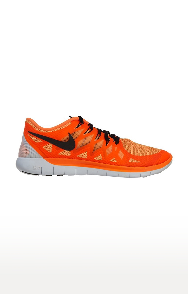 Nike | Men's Orange Synthetic Outdoor Sports Shoes 1
