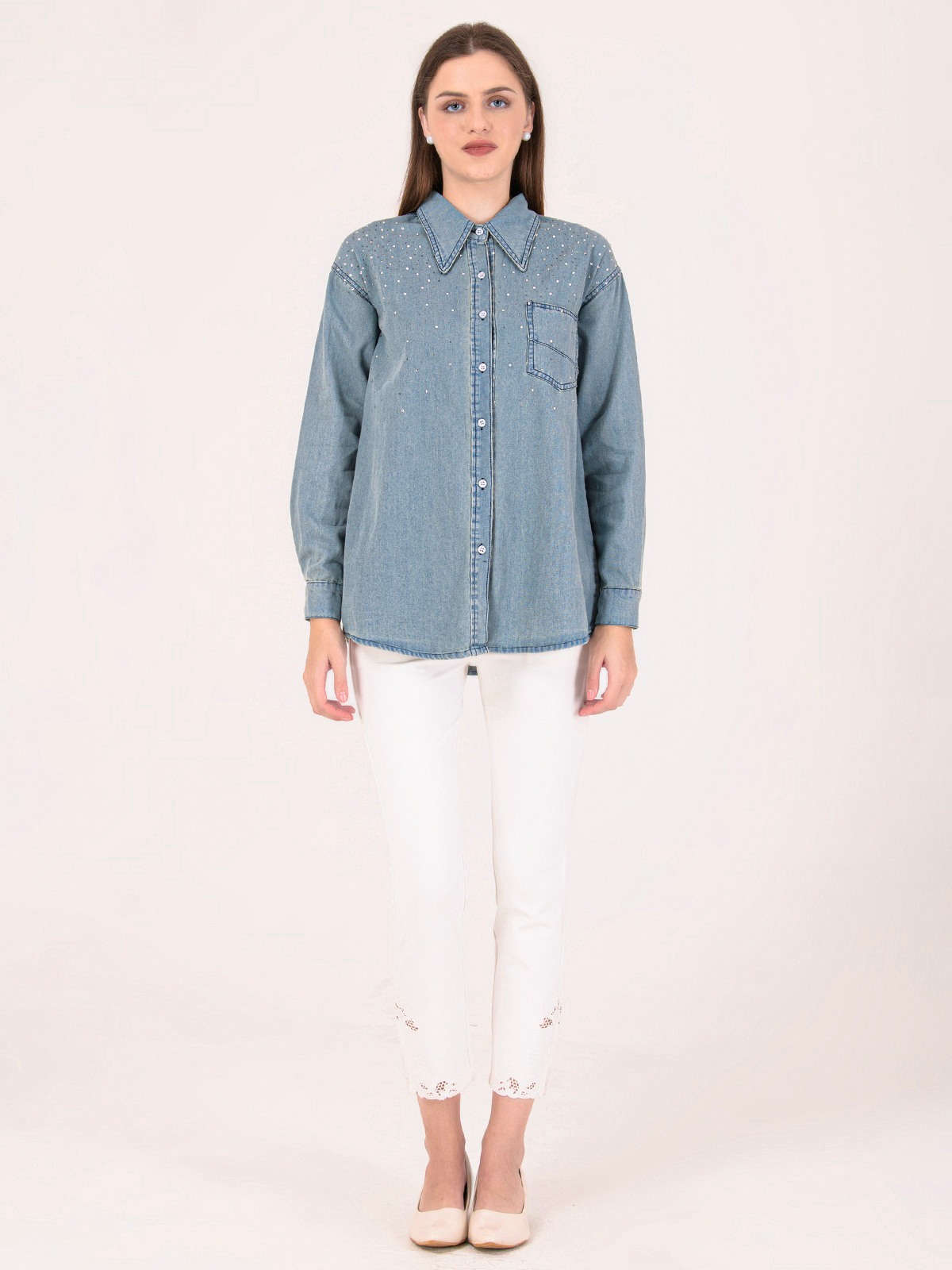 Albion Women Grey Smart Top