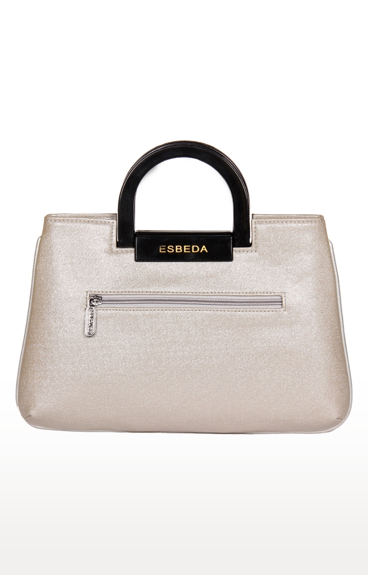 ESBEDA | Light Gold Solid Handbags 1