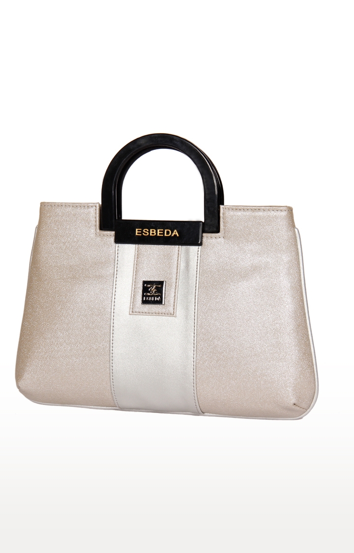 ESBEDA | Light Gold Solid Handbags 5