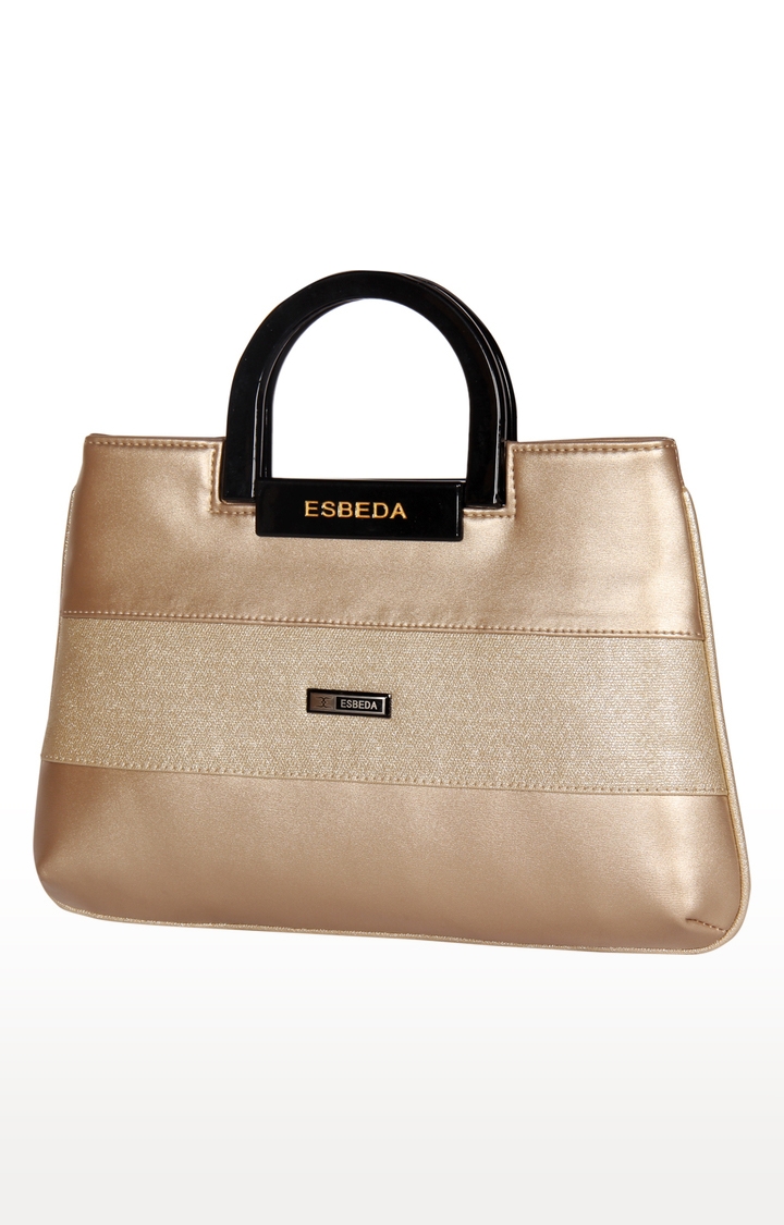 ESBEDA | Gold Solid Handbags 5