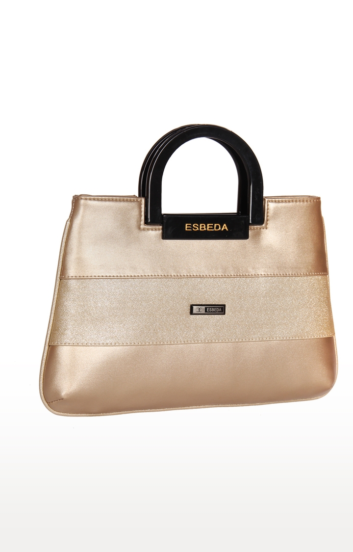 ESBEDA | Gold Solid Handbags 6