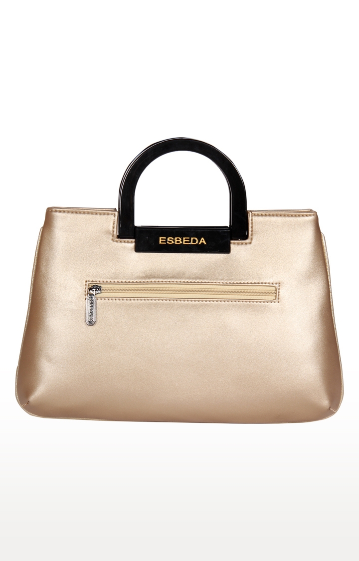 ESBEDA | Gold Solid Handbags 1