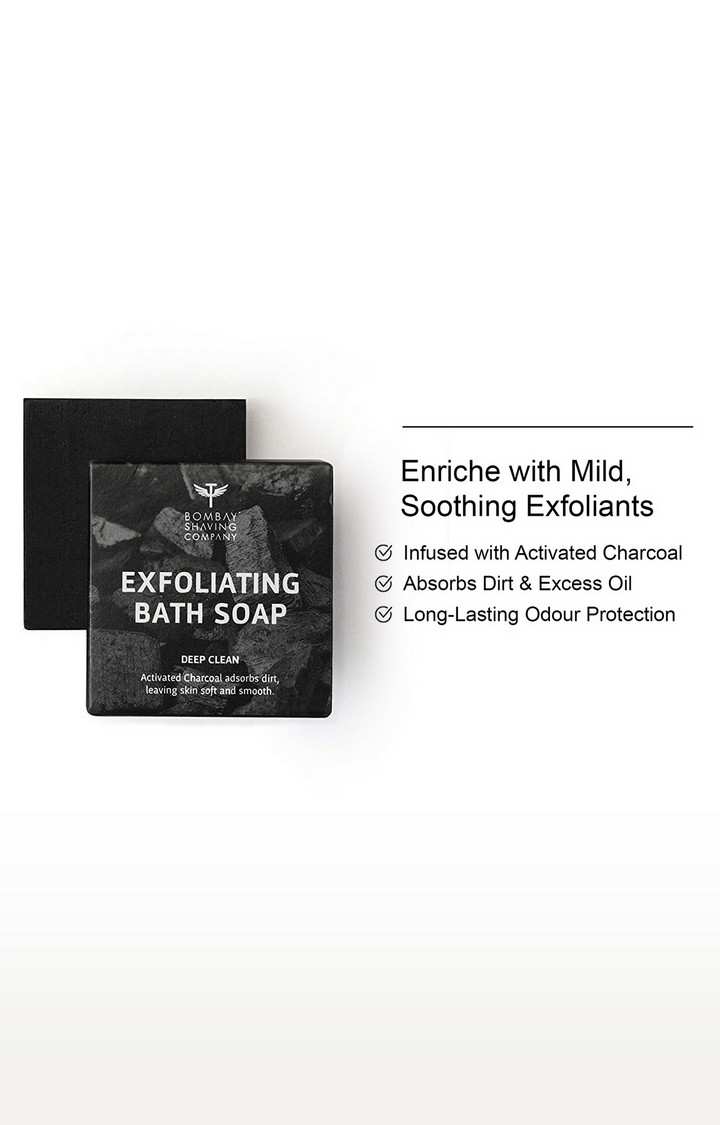 Bombay Shaving Company Deep Cleansing Charcoal Bath Soap