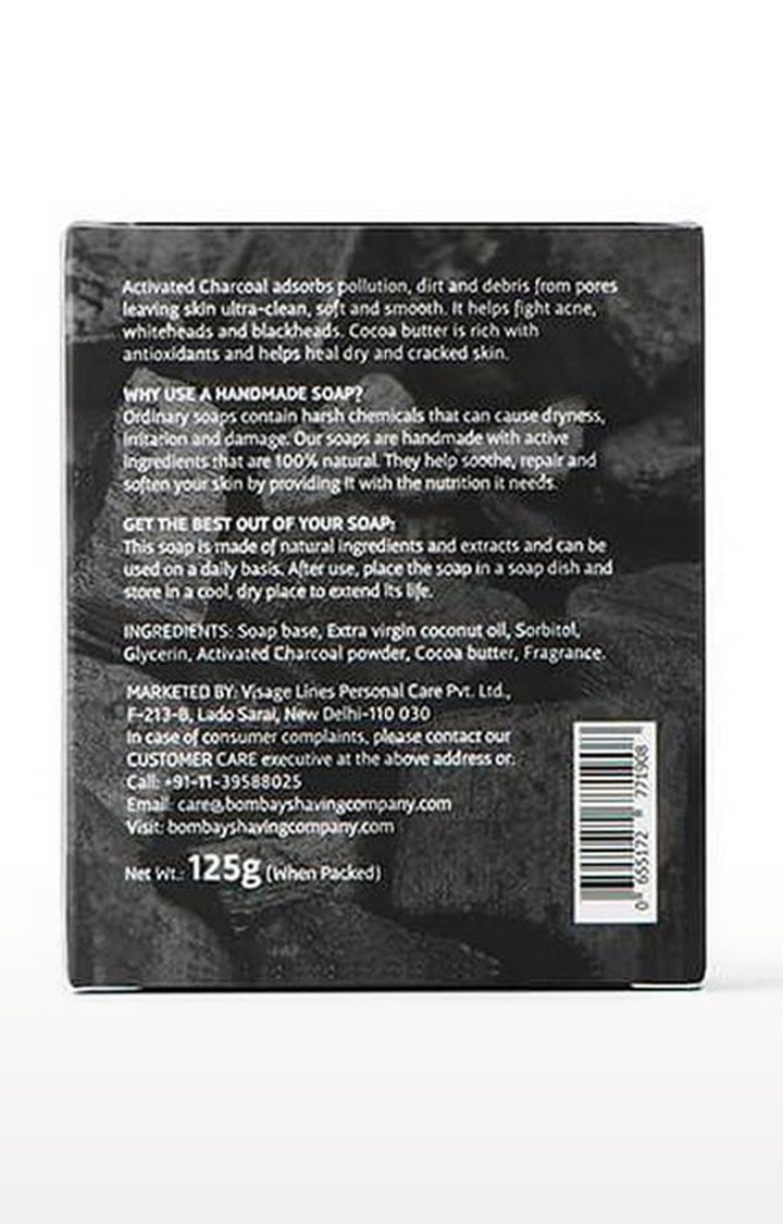Bombay Shaving Company Deep Cleansing Charcoal Bath Soap