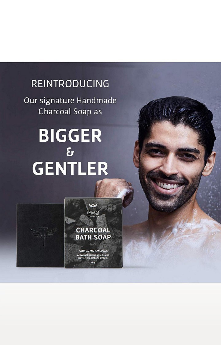 Bombay Shaving Company Deep Cleansing Charcoal Bath Soap