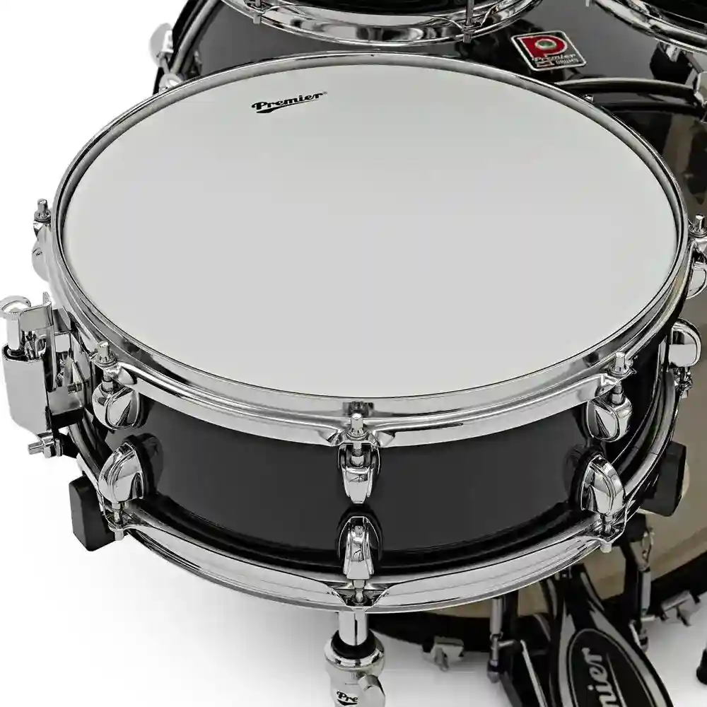 Premier Revolution 5-Piece Complete Acoustic Drum Kit, 22" Bass Drum, Black 5