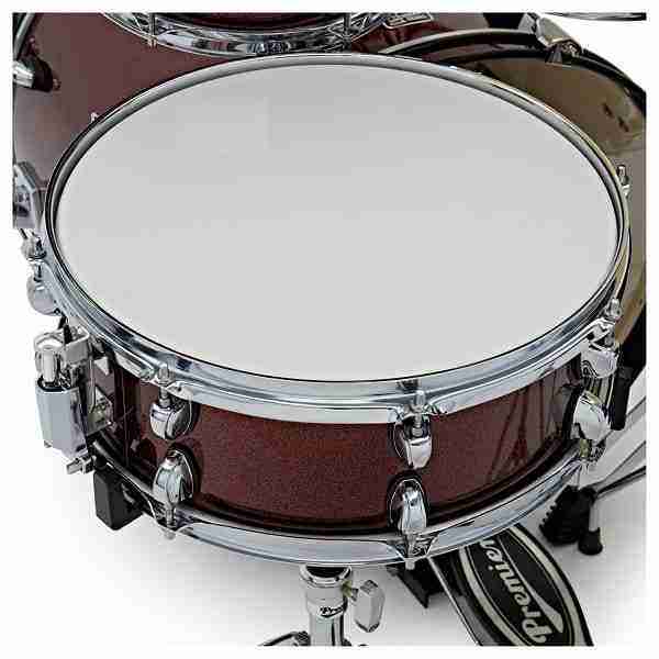 Premier NXT GEN Series 5-Piece Complete Acoustic Drum Kit, 22" Bass Drum, Red Sparkle 7