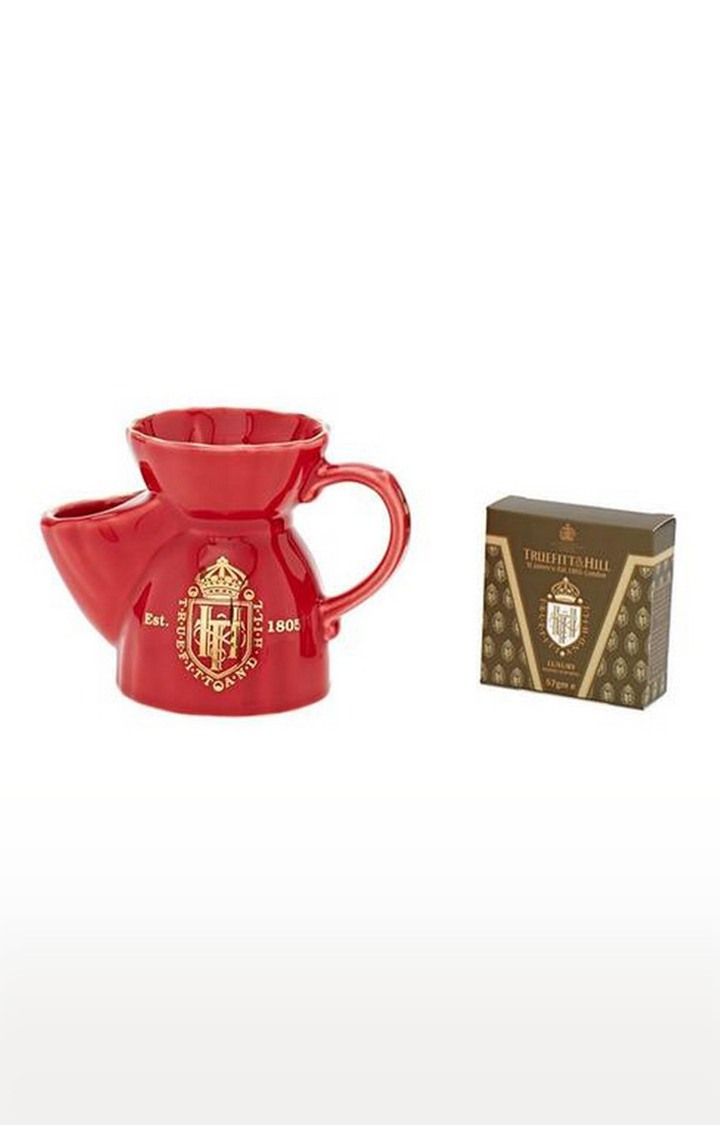 Truefitt & Hill | Red Shaving Mug 0