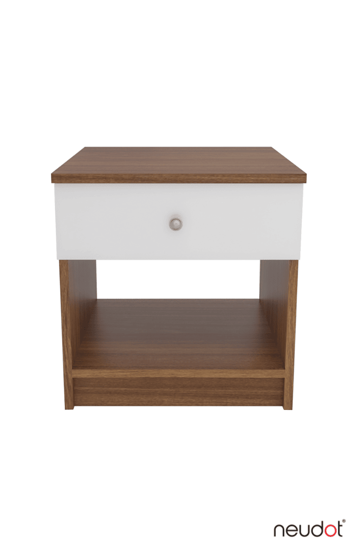 Dallas Bedside Table - Leon Teak (DIY)