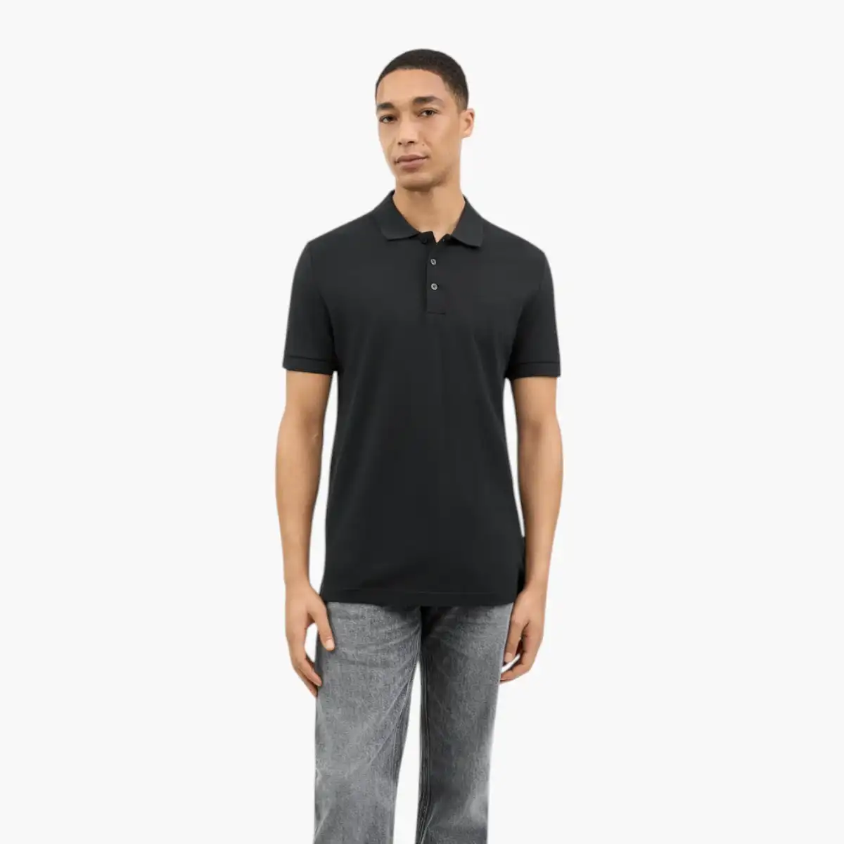Darios Cotton Pique Polo