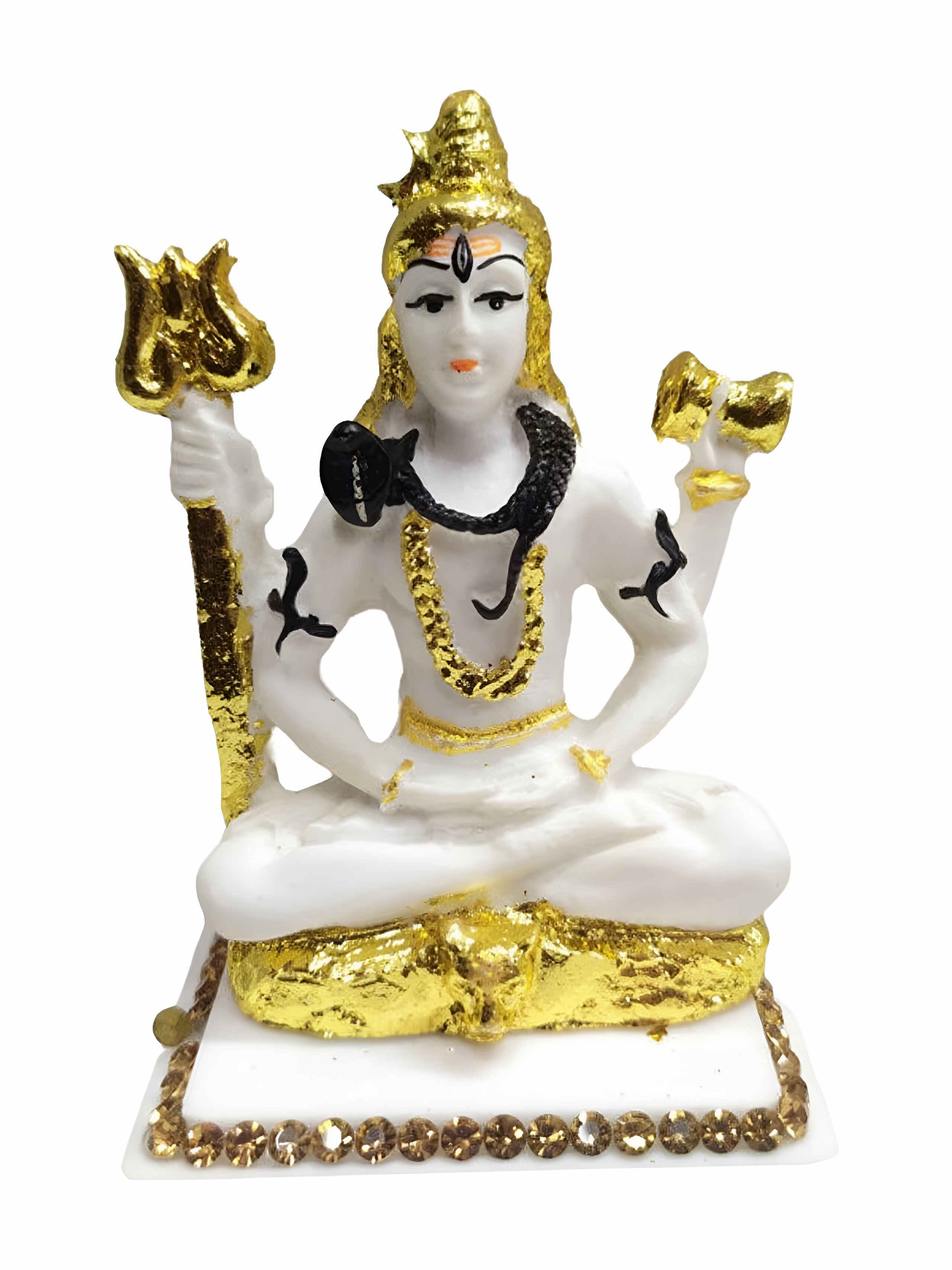 Hindu God Idol Statue for Pooja Home Office Temple Art Decor Decorative Showpiece